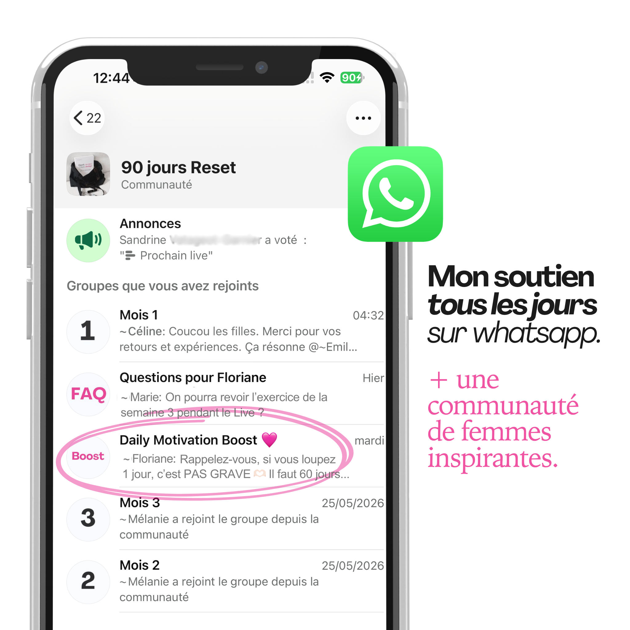 Programme - 90 jours pour un esprit apaisé dans un corps soulagé